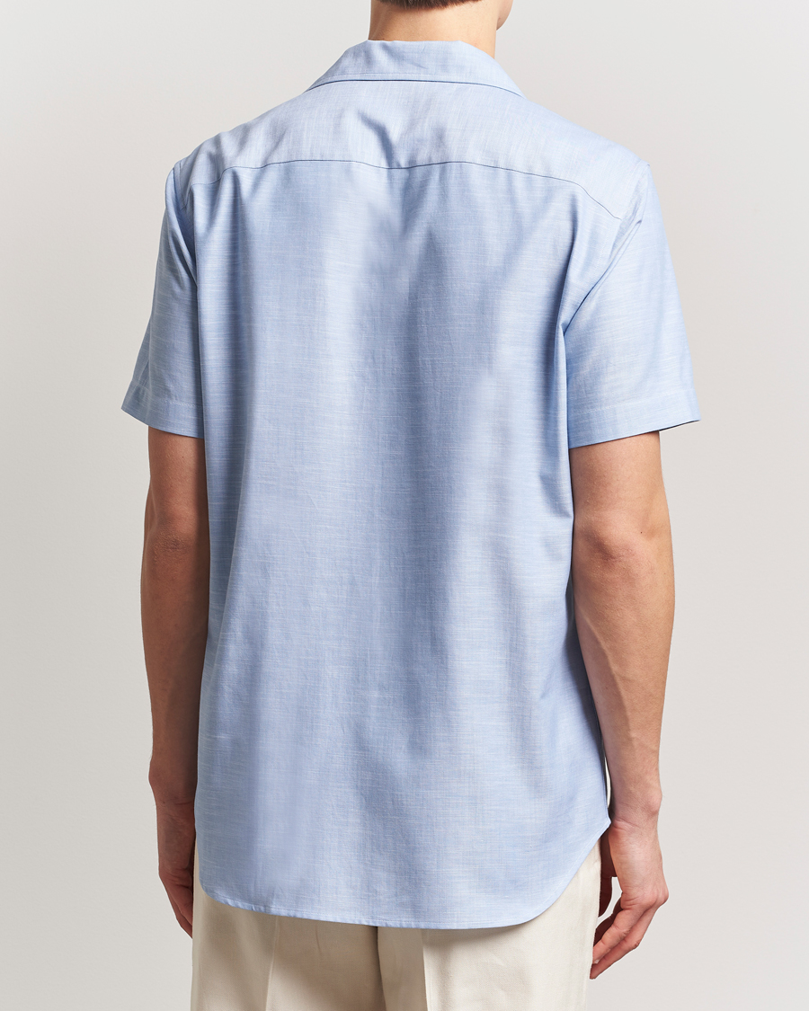 Herre | Skjorter | Brioni | Cotton Capri Shirt Light Blue