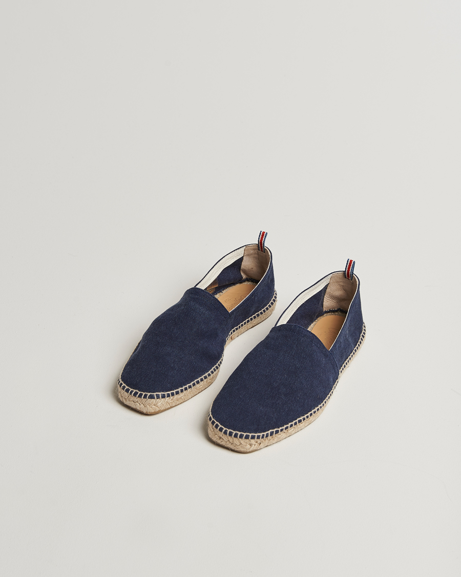 Herre | Espadrillos | Castañer | Pablo Washed Canvas Espadrilles Azul Marino