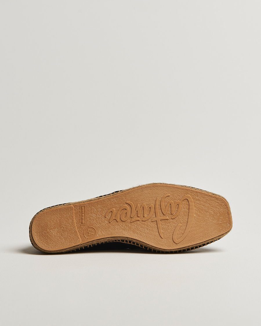 Herre | Espadrillos | Castañer | Pablo Casual Suede Espadrilles Negro