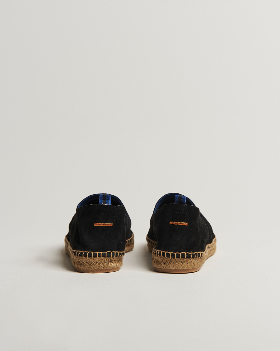 Herre | Espadrillos | Castañer | Pablo Casual Suede Espadrilles Negro