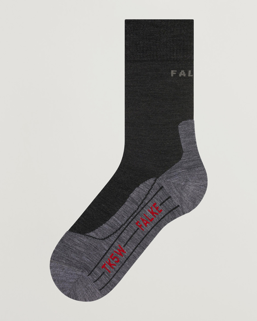 Herre | Undertøj | Falke Sport | TK5 Wander Trekking Socks Asphalt