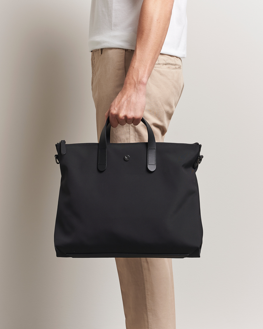 Herre | Tasker | Mismo | M/S Canvas Slim Brief Eclipse Black/Black