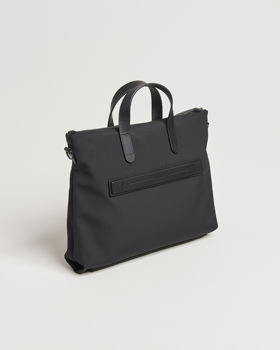 Herre | Tasker | Mismo | M/S Canvas Slim Brief Eclipse Black/Black