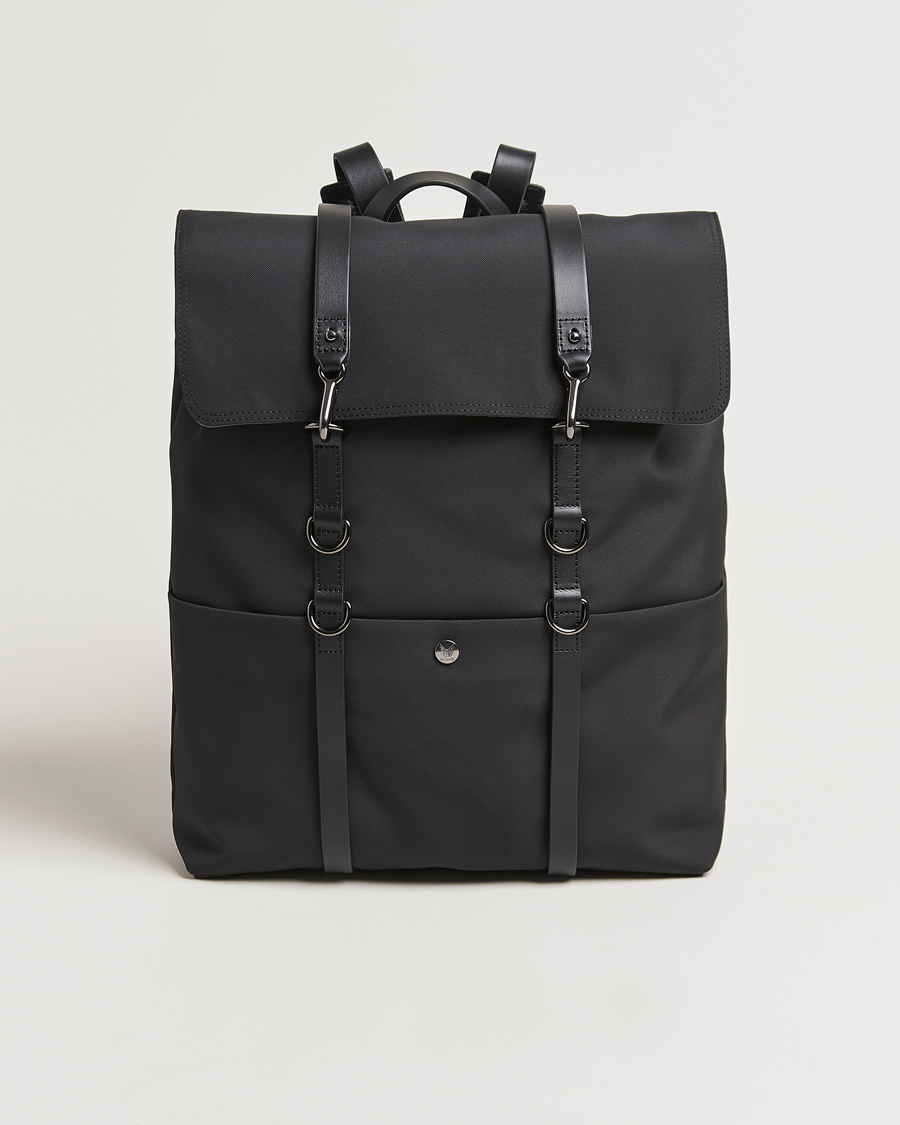 Herre | Tasker | Mismo | M/S Nylon Backpack Eclipse Black/Black