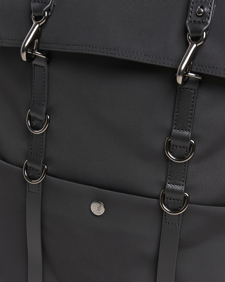 Herre | Tasker | Mismo | M/S Nylon Backpack Eclipse Black/Black