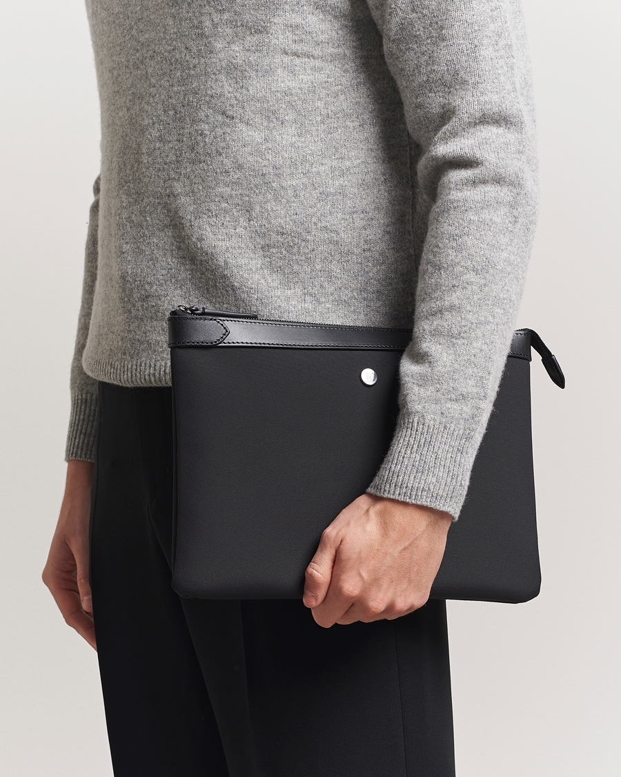 Herre | Tasker | Mismo | M/S Nylon Pouch Large Eclipse Black/Black