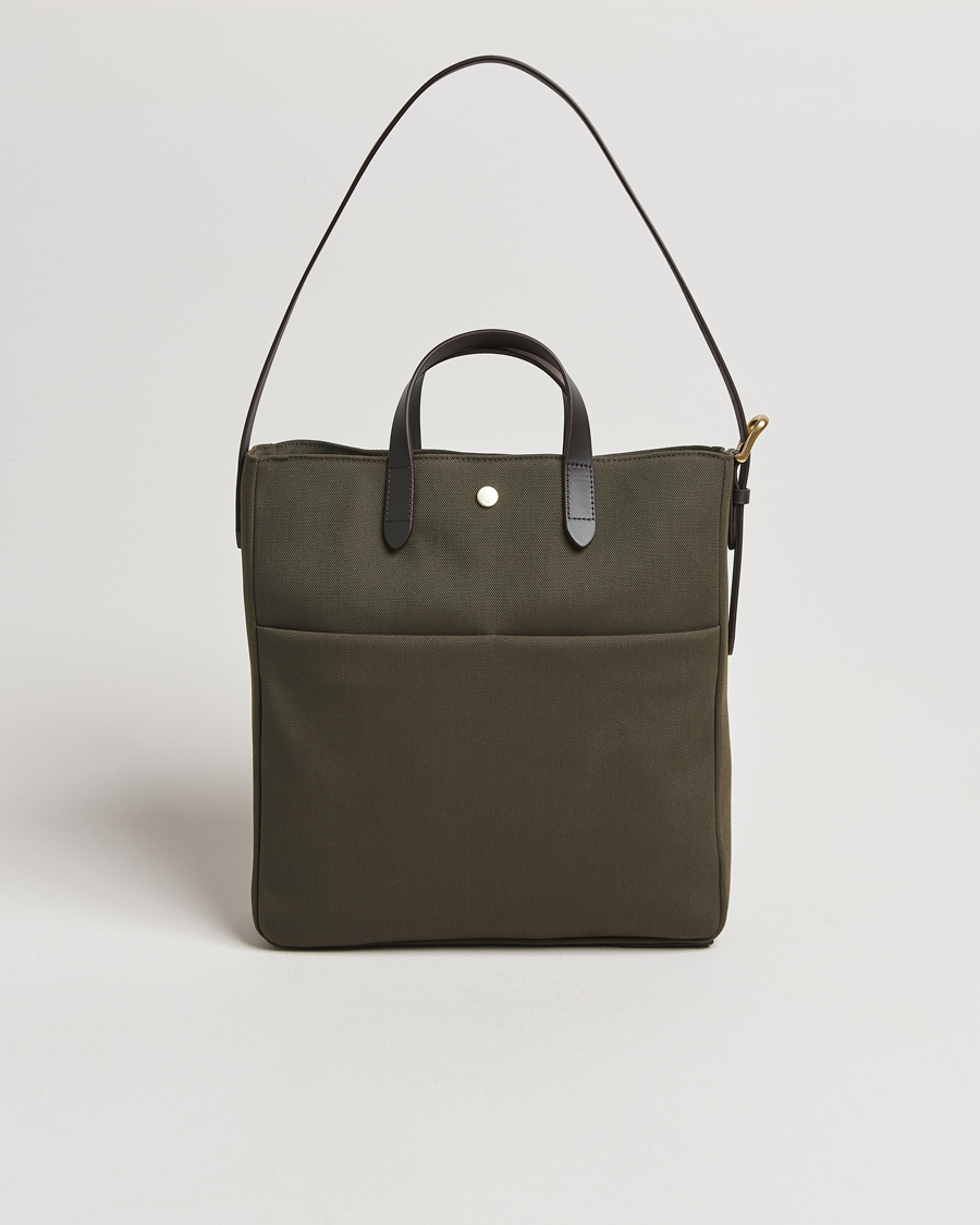 Herre | Tasker | Mismo | M/S Field Tote Army/Dark Brown