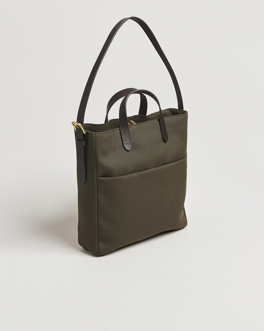 Herre | Tasker | Mismo | M/S Field Tote Army/Dark Brown