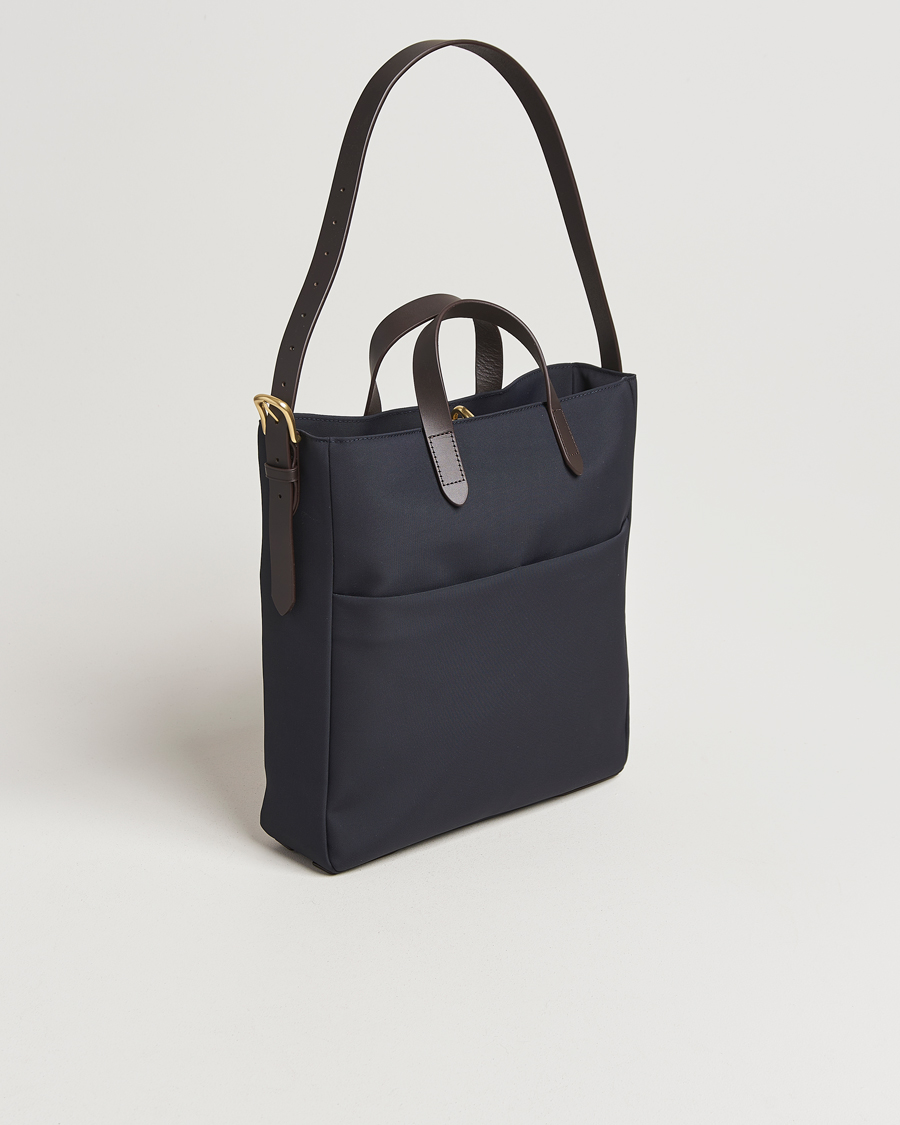 Herre | Tasker | Mismo | M/S Field Tote Navy/Dark Brown