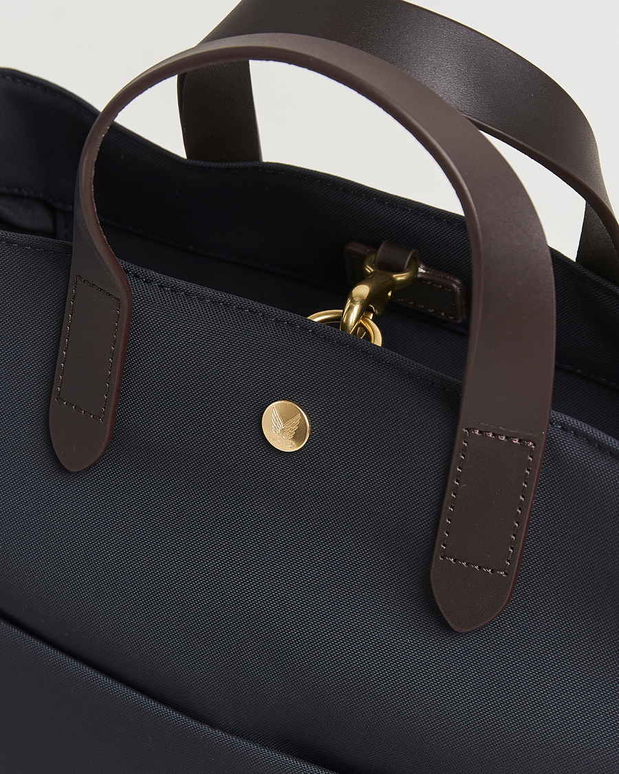 Herre | Tasker | Mismo | M/S Field Tote Navy/Dark Brown