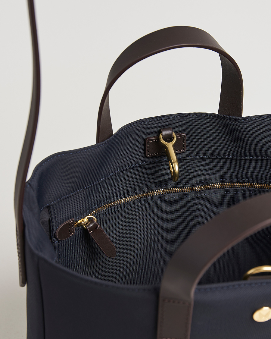 Herre | Tasker | Mismo | M/S Field Tote Navy/Dark Brown