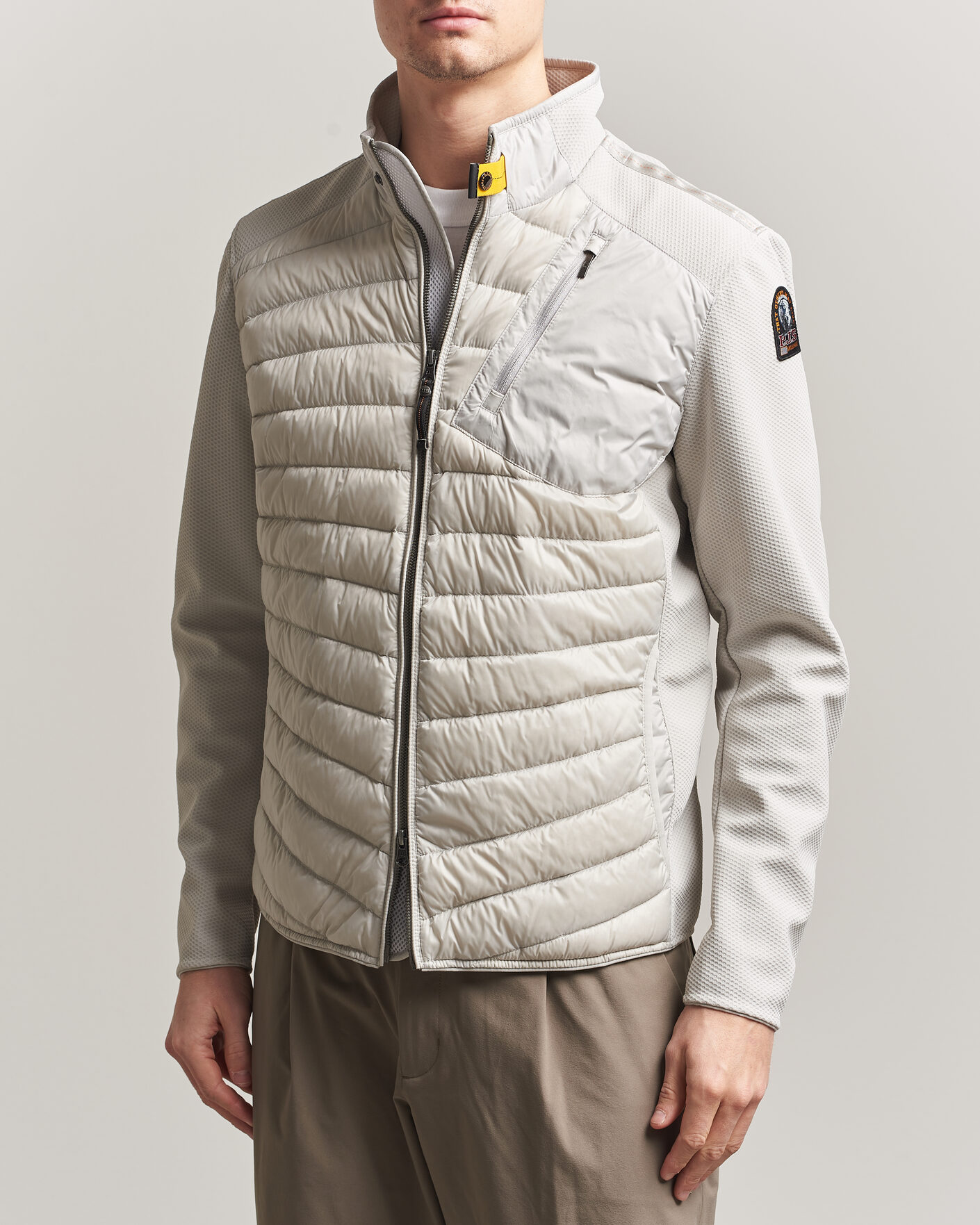 Herre | Jakker | Parajumpers | Jayden Mesh Hybrid Jacket Ghiaccio