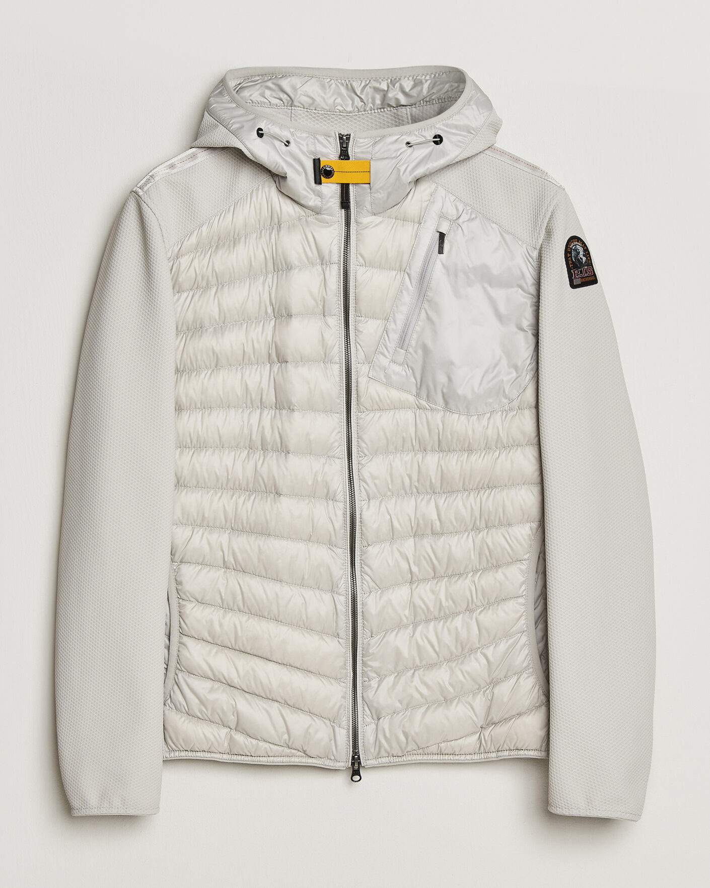 Herre | Jakker | Parajumpers | Nolan Mesh Hooded Hybrid Ghiaccio