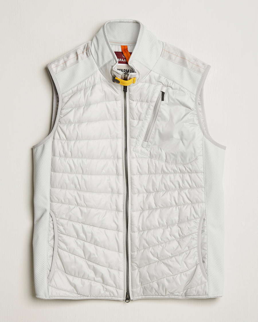 Herre | Veste | Parajumpers | Zavier Hybrid Vest Ghiaccio