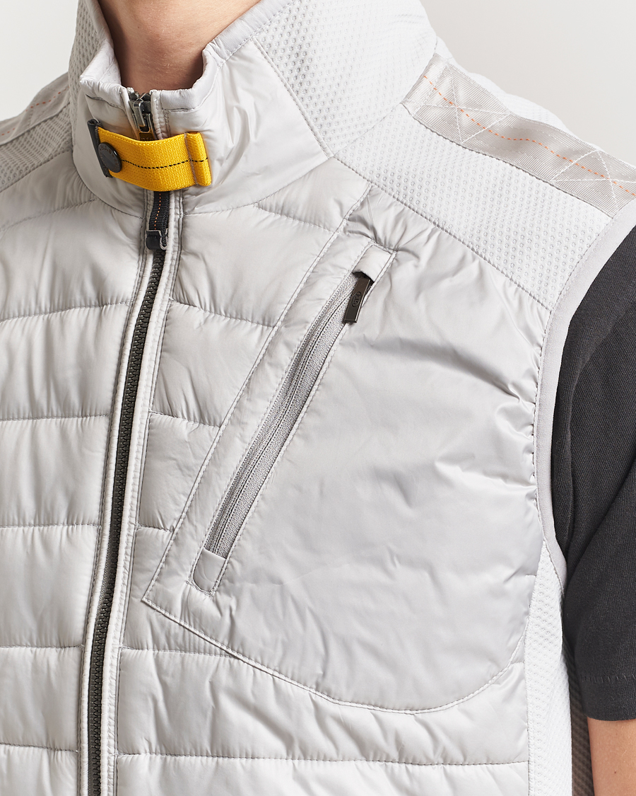 Herre | Veste | Parajumpers | Zavier Hybrid Vest Ghiaccio