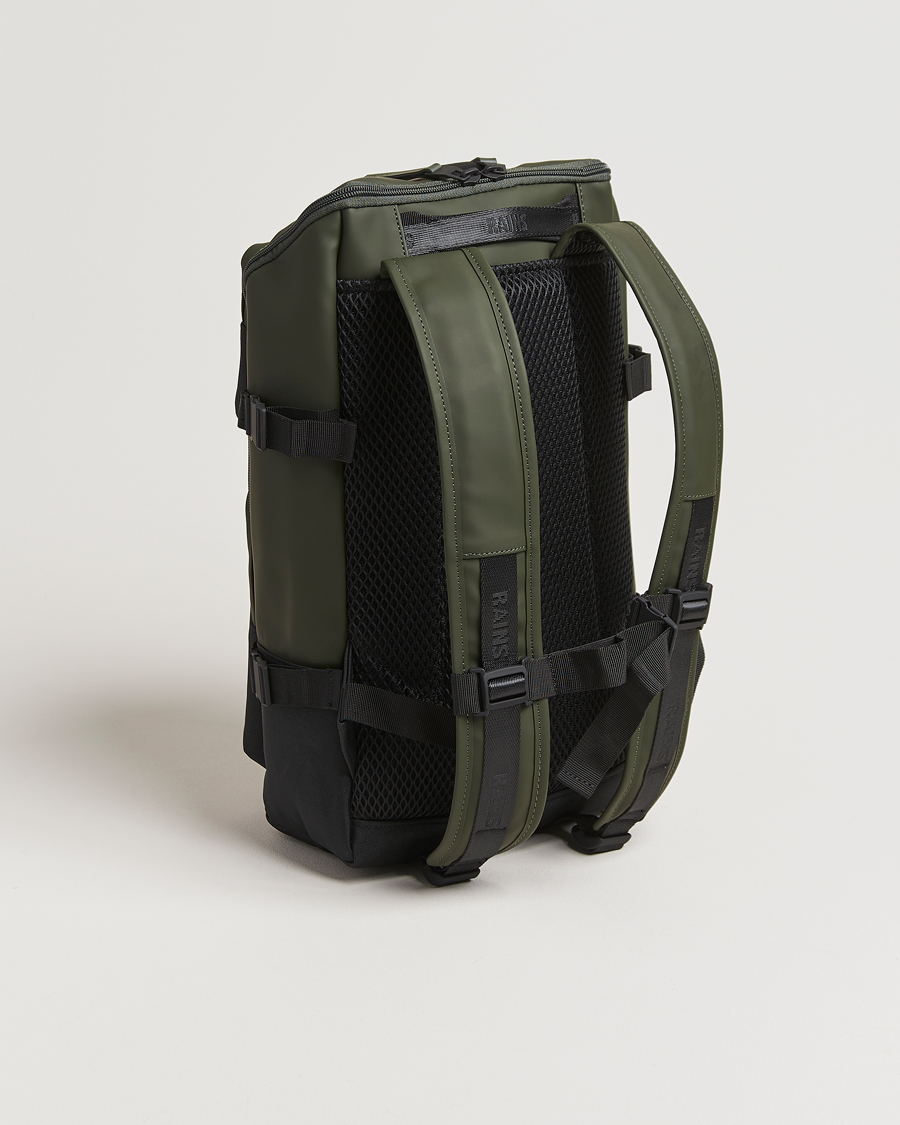 Herre | Tasker | RAINS | Trail Cargo Backpack Green