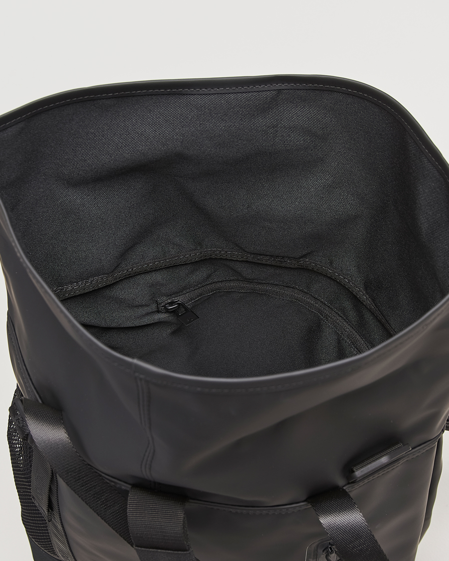 Herre | Tasker | RAINS | Trail Rolltop Tote Bag Black