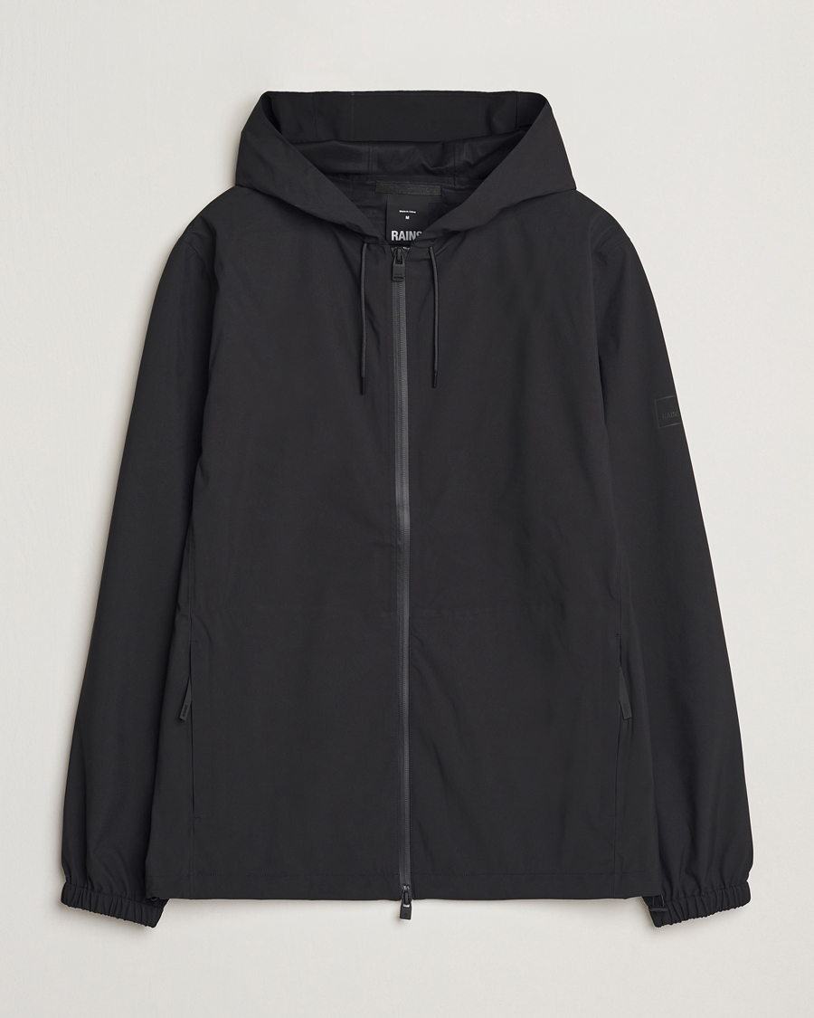 Herre | Jakker | RAINS | Suva Hooded Waterproof Jacket Black