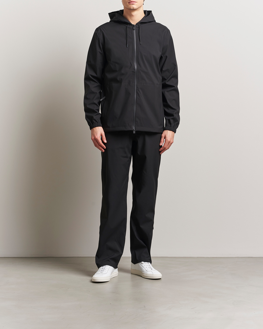 Herre | Jakker | RAINS | Suva Hooded Waterproof Jacket Black