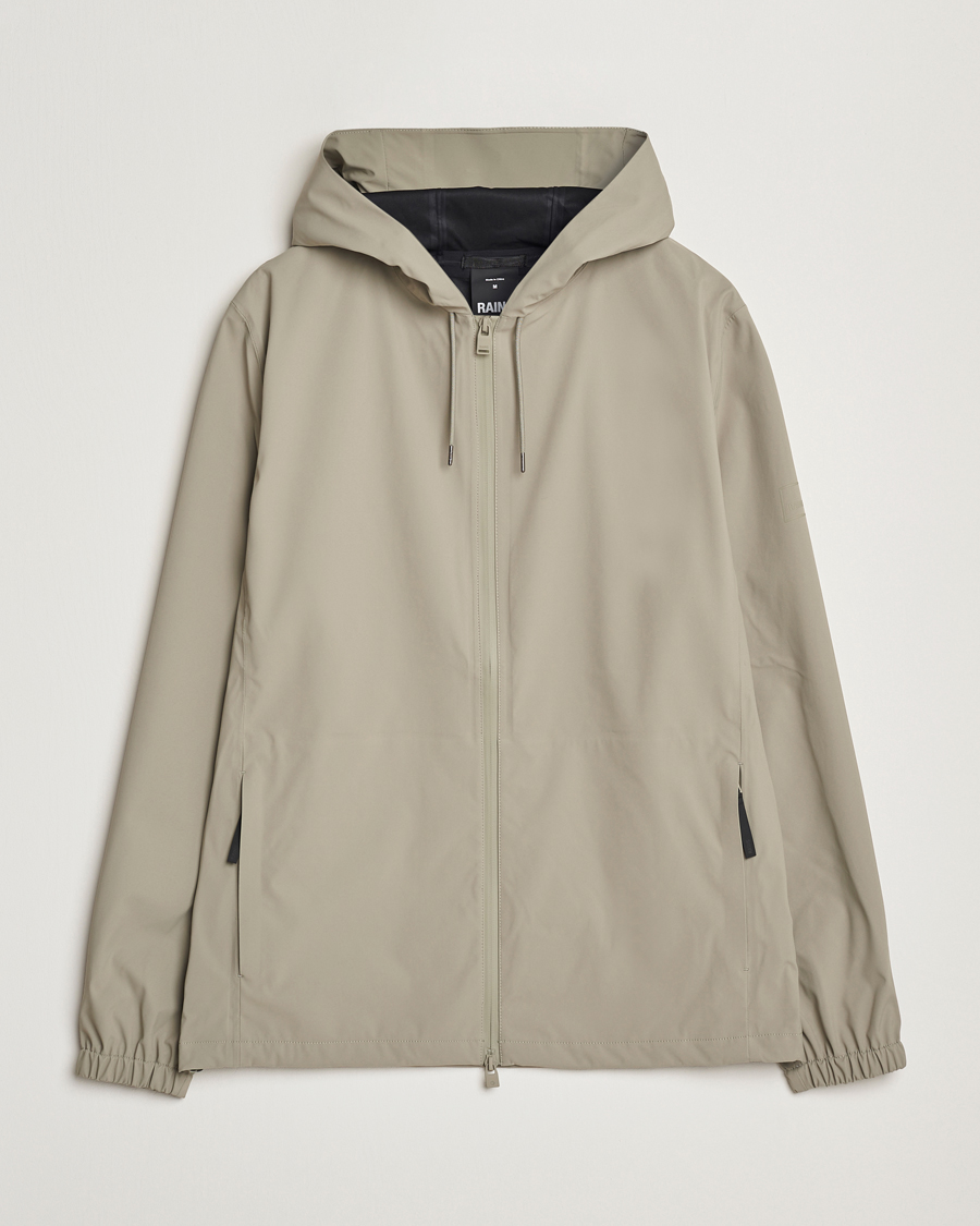Herre | Jakker | RAINS | Suva Hooded Waterproof Jacket Drift
