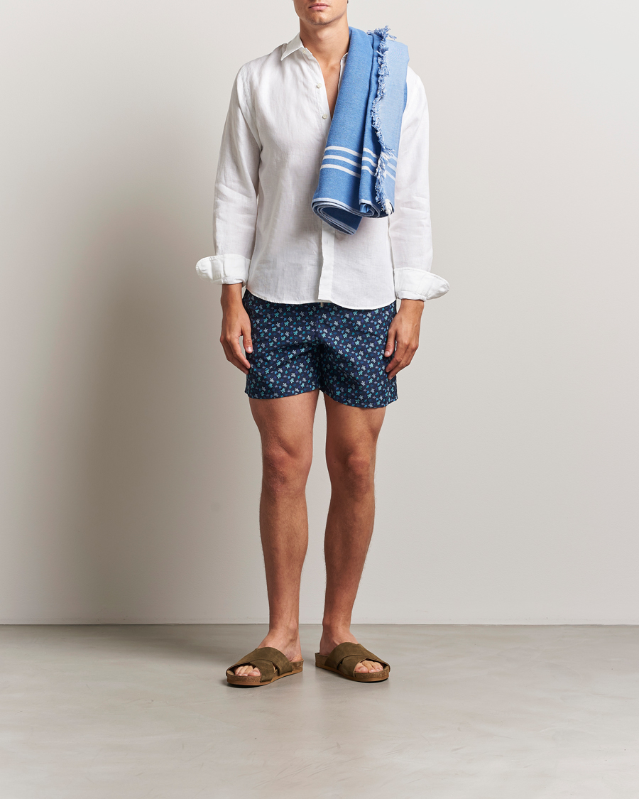 Herre | Badebukser | Vilebrequin | Moorea Swimshorts Paon