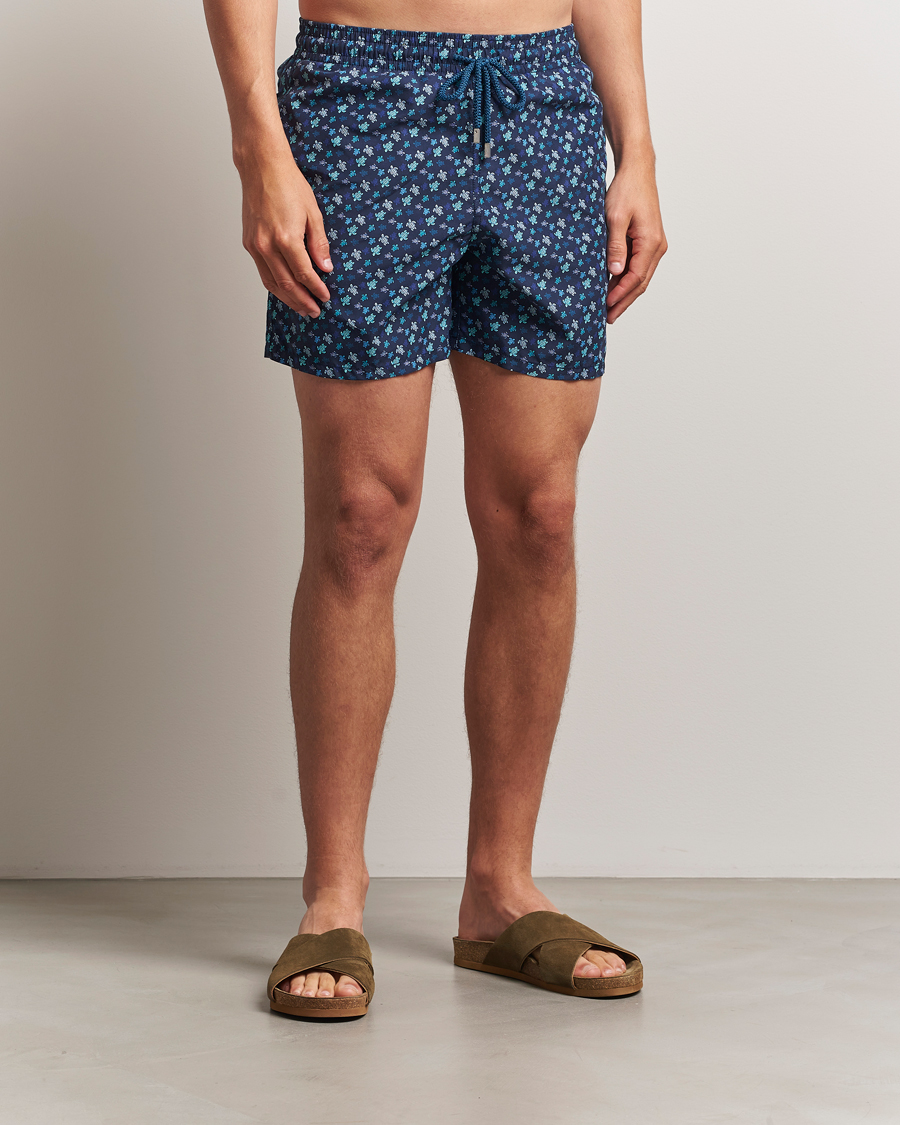 Herre | Badebukser | Vilebrequin | Moorea Swimshorts Paon