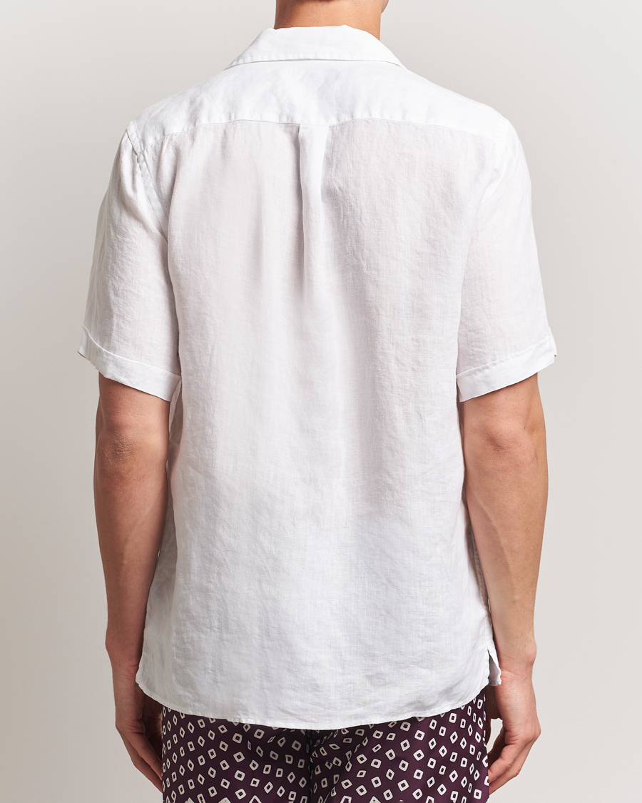 Herre | Skjorter | Vilebrequin | Charli Resort Short Sleeve Shirt Blanc