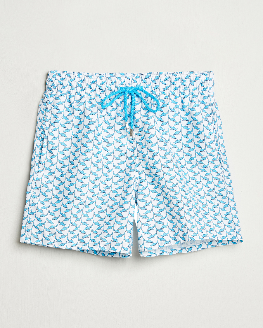 Herre | Badebukser | Vilebrequin | Moorea Swimshorts Blanc