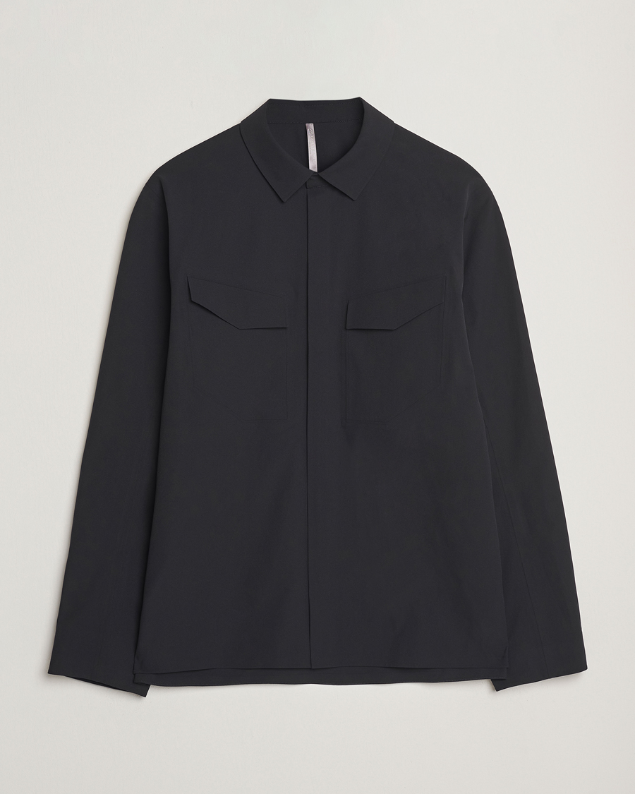 Herre | Skjorter | Arc'teryx Veilance | Field Long Sleeve Stretch Shirt Black