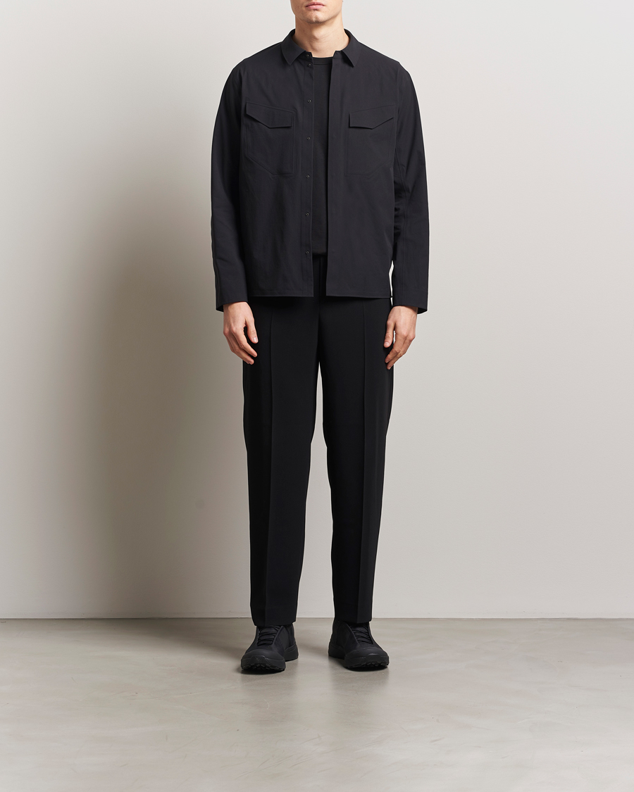 Herre | Skjorter | Arc'teryx Veilance | Field Long Sleeve Stretch Shirt Black
