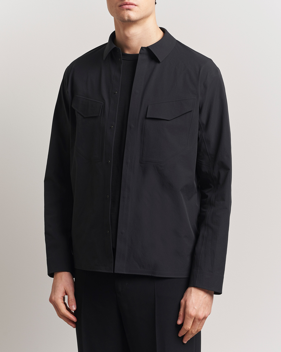 Herre | Skjorter | Arc'teryx Veilance | Field Long Sleeve Stretch Shirt Black