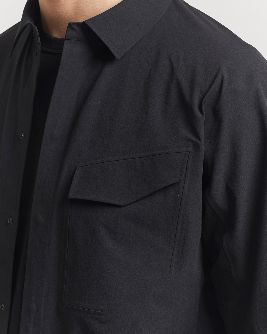 Herre | Skjorter | Arc'teryx Veilance | Field Long Sleeve Stretch Shirt Black