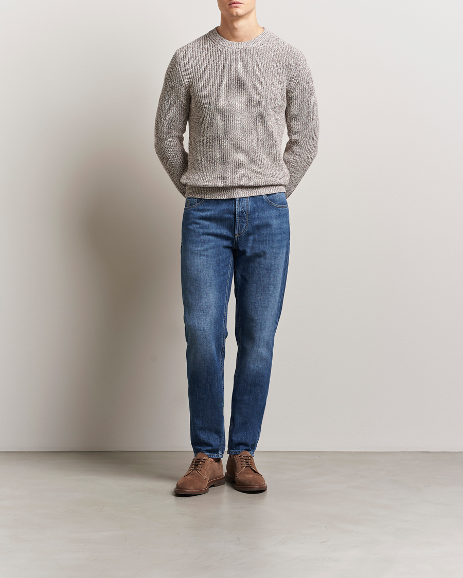 Herre | Jeans | Brunello Cucinelli | Traditional Fit Jeans Medium Wash