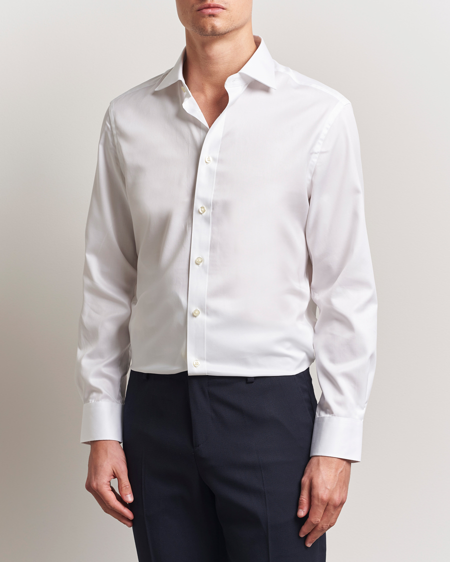 Herre | Skjorter | Charles Tyrwhitt | Egyptian Cotton Twill Shirt White
