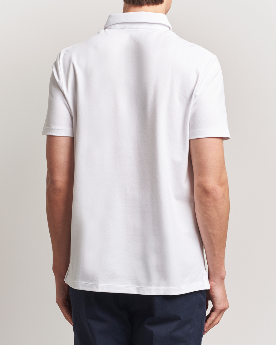Herre | Polotrøjer | Charles Tyrwhitt | Short Sleeve Cotton Pique Polo White