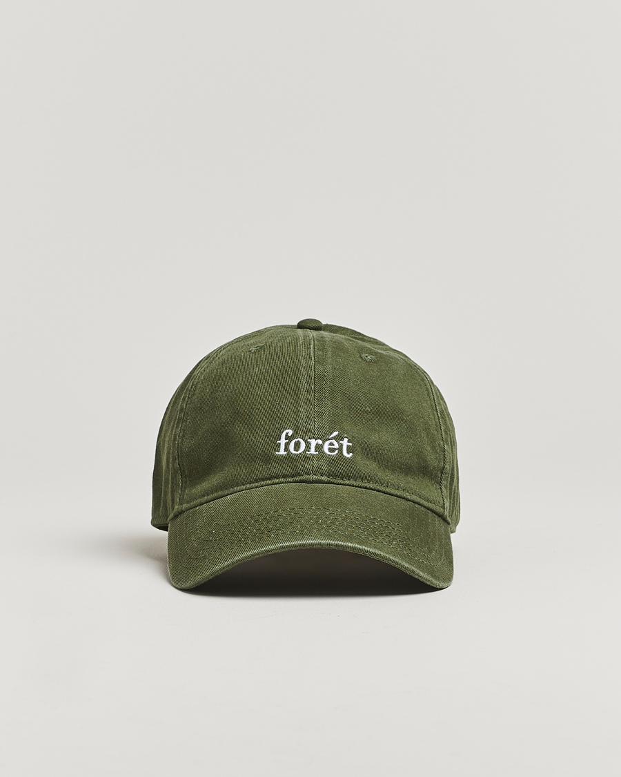 Herre | Hatte & kasketter | Forét | Hawk Washed Cap Army