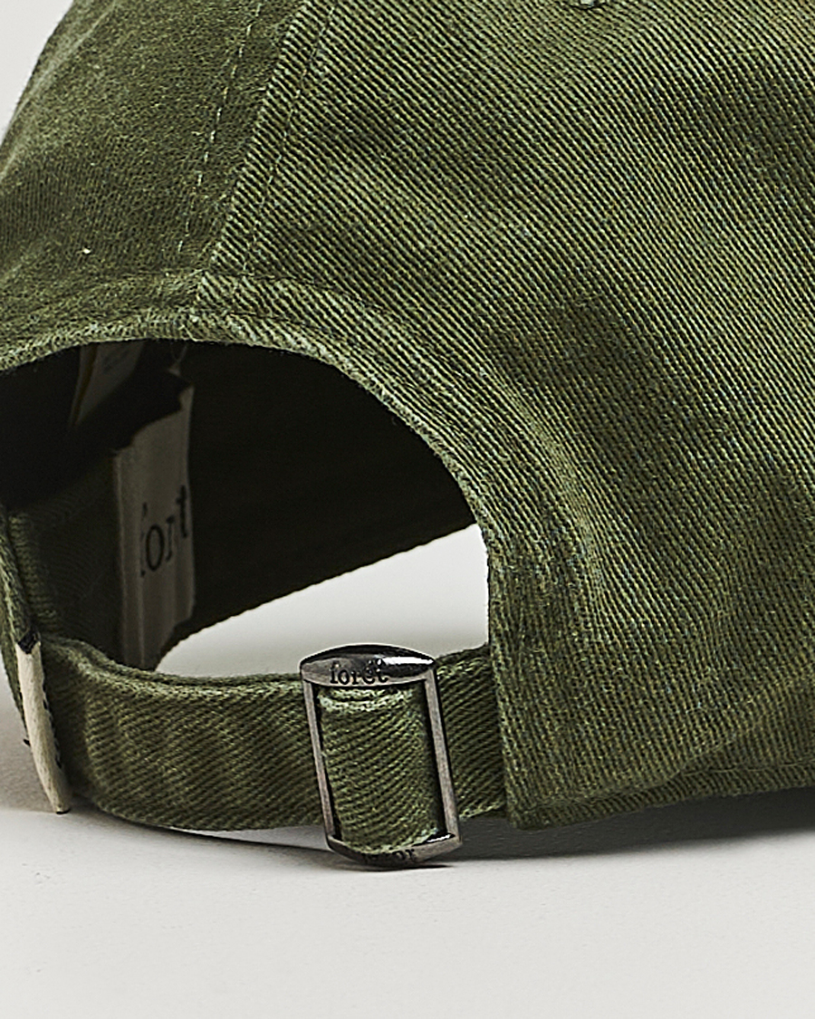 Herre | Hatte & kasketter | Forét | Hawk Washed Cap Army