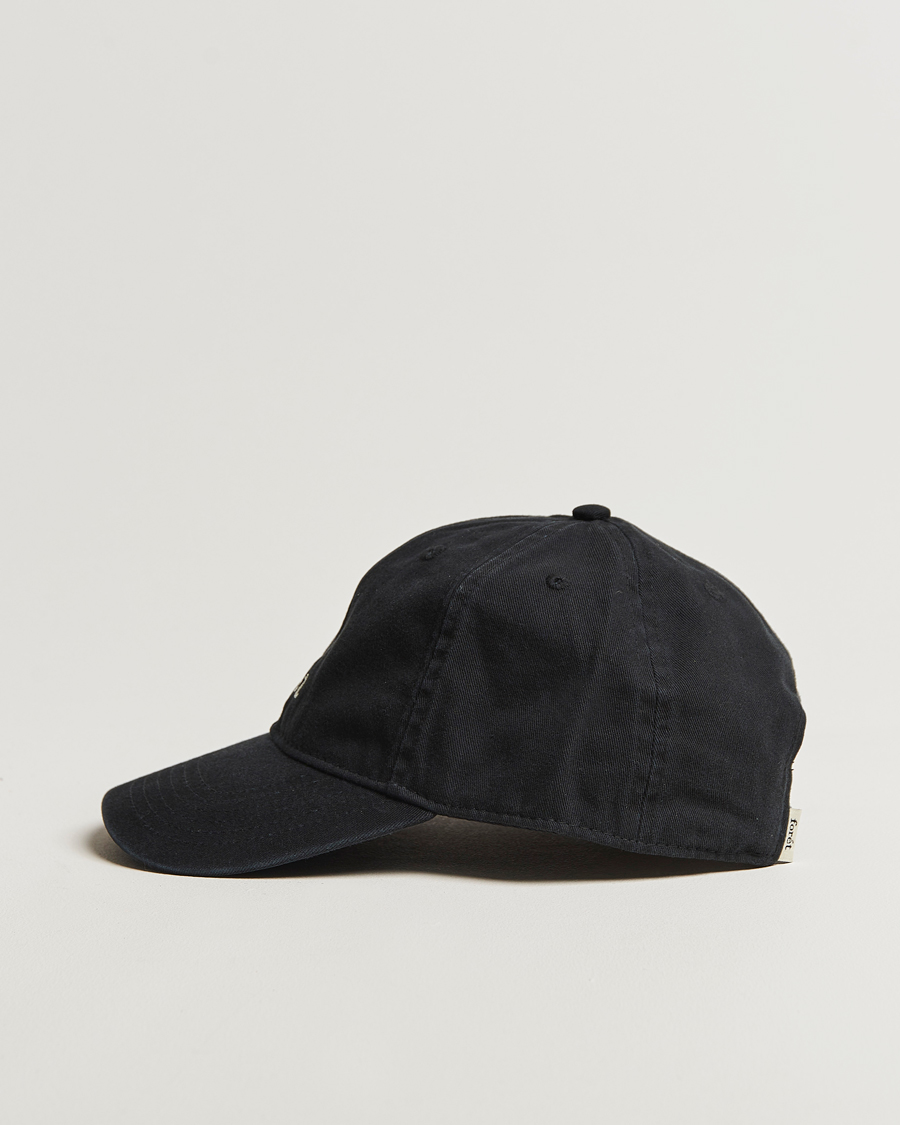 Herre | Hatte & kasketter | Forét | Hawk Washed Cap Black