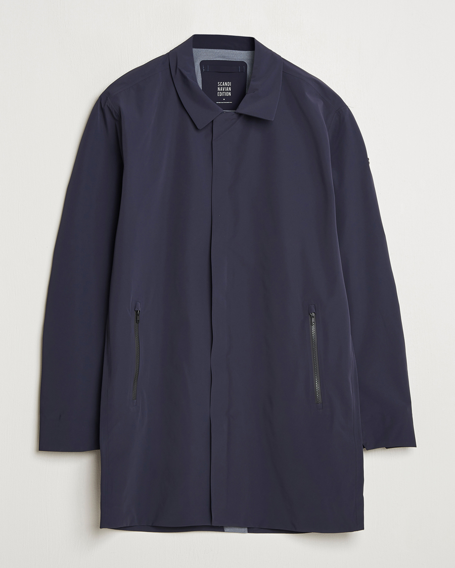 Herre | Jakker | Scandinavian Edition | Key II Waterproof Coat Midnight Blue