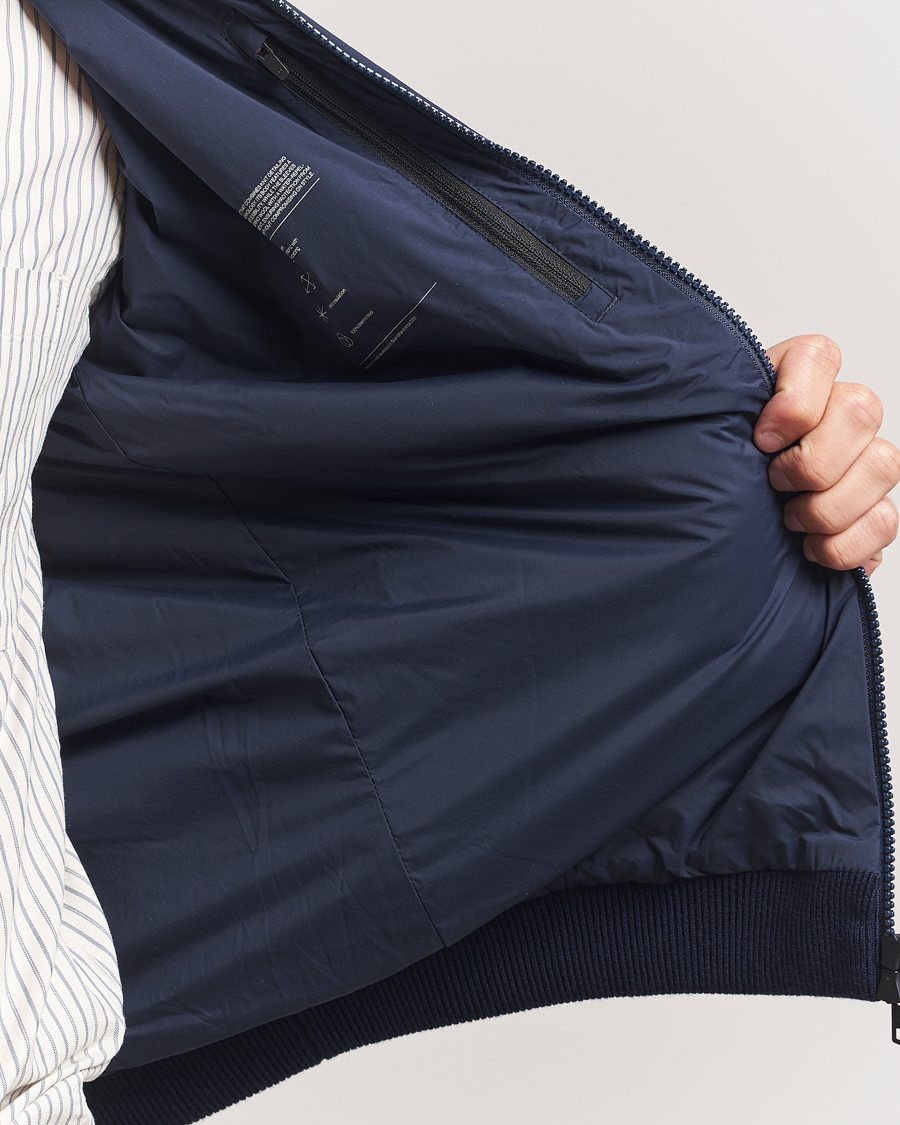 Herre | Jakker | Scandinavian Edition | Leeway Hybrid Jacket Navy Blue