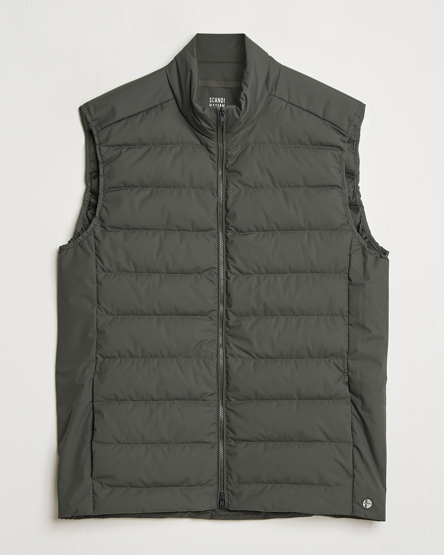 Herre | Jakker | Scandinavian Edition | Ratio II Lightweight Padded Vest Dark Olive