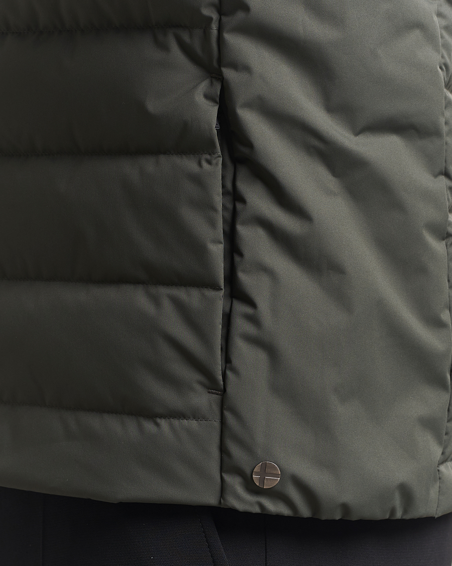 Herre | Jakker | Scandinavian Edition | Ratio II Lightweight Padded Vest Dark Olive