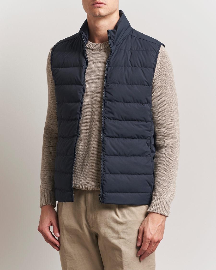 Herre | Veste | Scandinavian Edition | Ratio II Down Padded Vest Midnight Blue