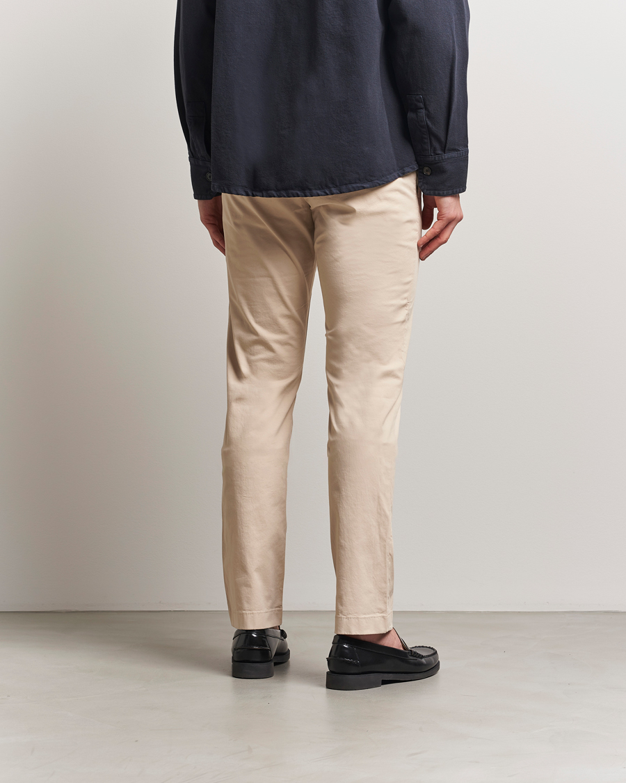 Herre | Bukser | Jacob Cohën | Bobby Cotton Gabardine Chinos Beige