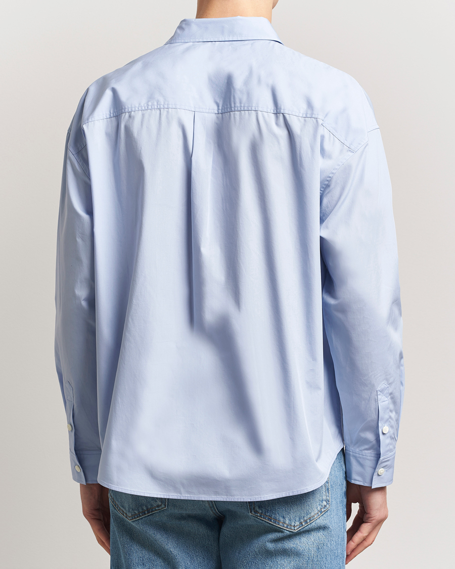 Herre | Skjorter | FRAME | Relaxed Cotton Shirt Light Blue