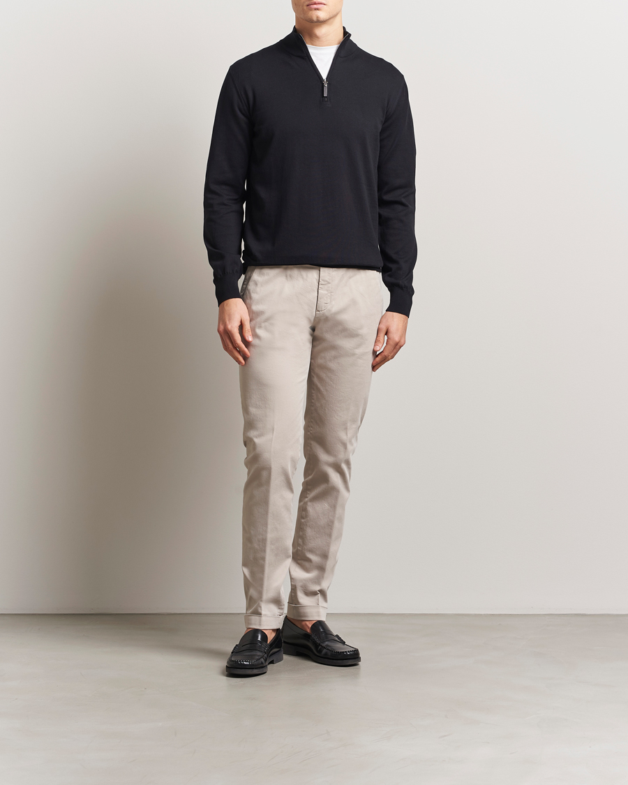 Herre | Bukser | Briglia 1949 | Slim Fit Cotton Stretch Chino Beige