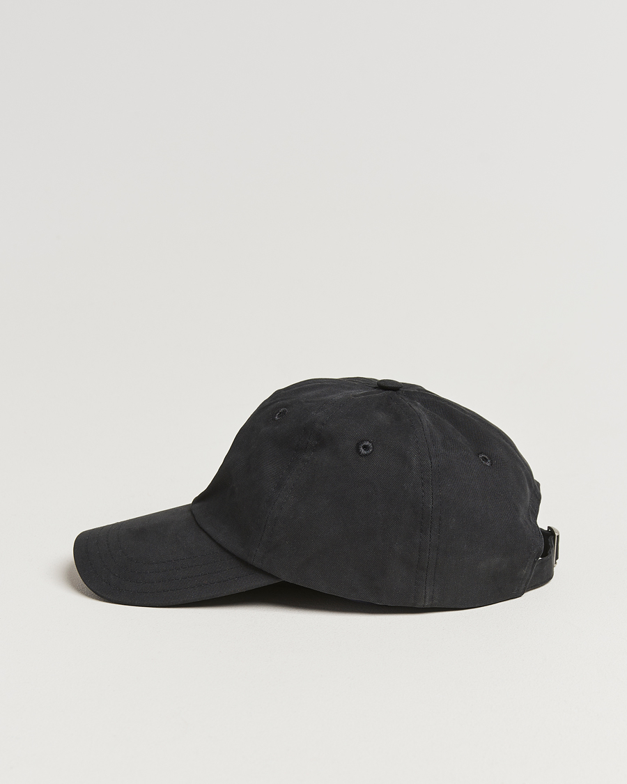 Herre | Hatte & kasketter | Drake's | Flower Embroidered Cap Black