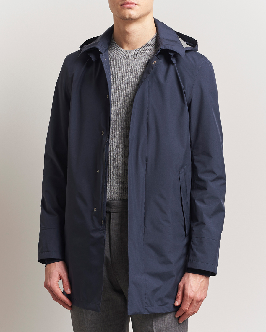 Herre | Jakker | Herno | Gore-Tex Coat Navy