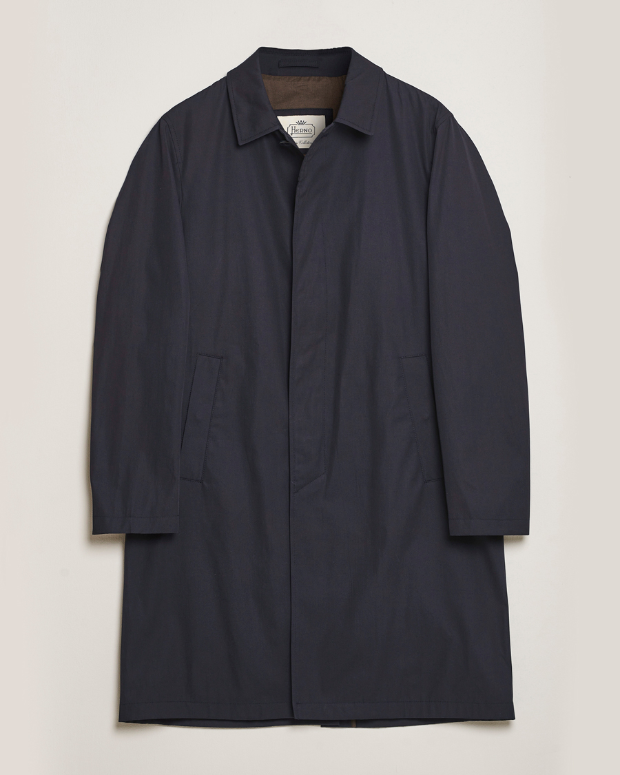 Herre | Jakker | Herno | Cotton Car Coat Navy