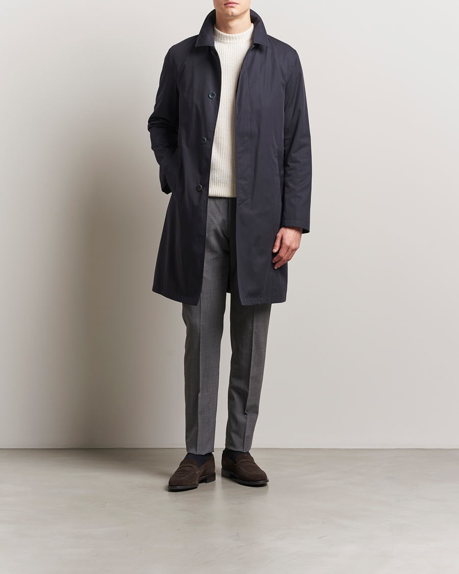 Herre | Jakker | Herno | Cotton Car Coat Navy